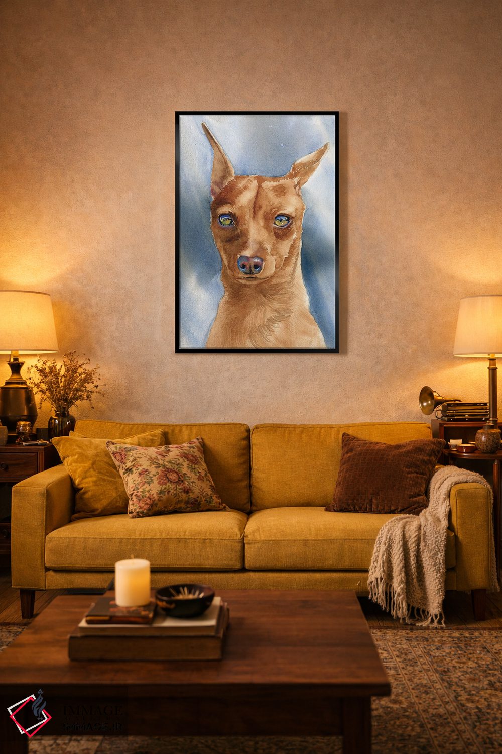 تابلو دکوراتیو پادشاه اسباب بازی ها اثر جودیت استاین - D5B