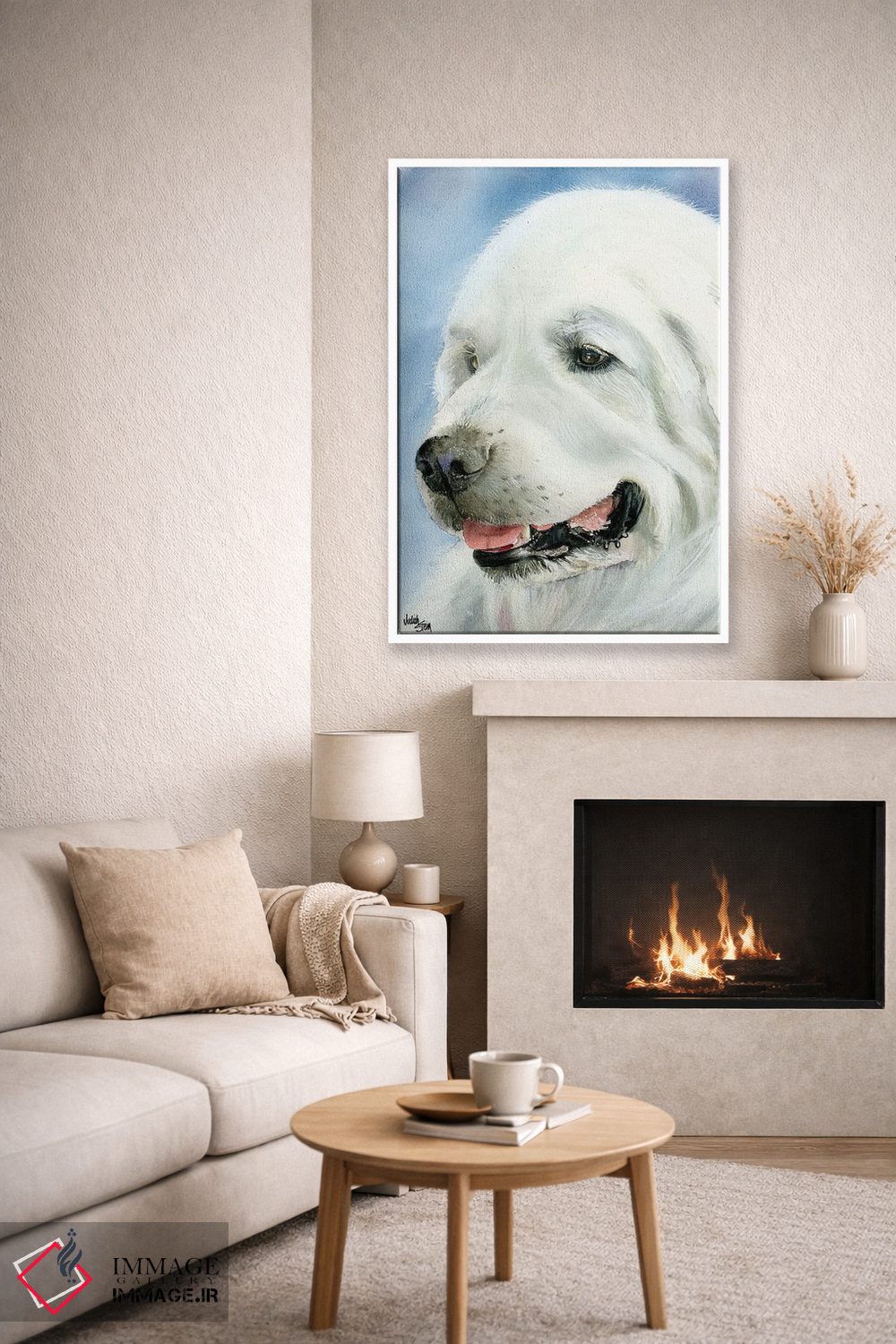 تابلو دکوراتیو ظرافت خاص اثر جودیت استاین - D6W