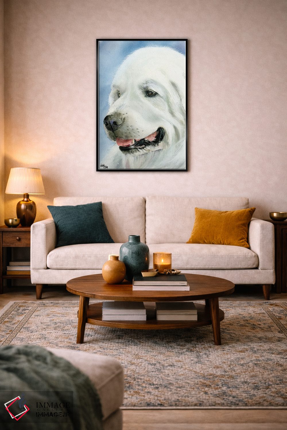 تابلو دکوراتیو ظرافت خاص اثر جودیت استاین - D5B