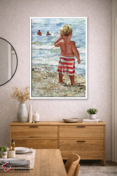 تابلو دکوراتیو تماشاگر آرزومند اثر جودیت استاین - D1W