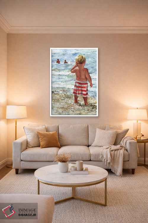 تابلو دکوراتیو تماشاگر آرزومند اثر جودیت استاین - D3W