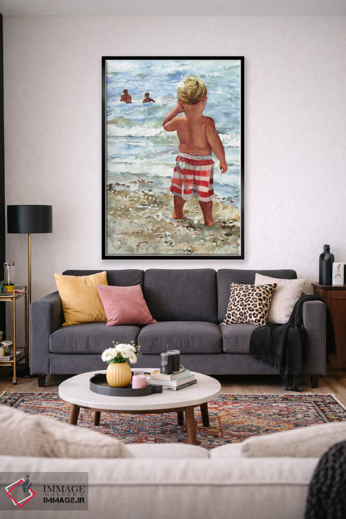 تابلو دکوراتیو تماشاگر آرزومند اثر جودیت استاین - D2B