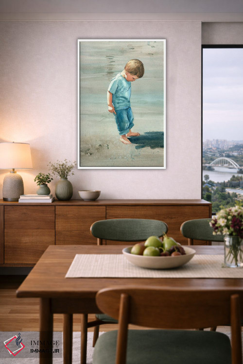 تابلو دکوراتیو من و سایه ام اثر جودیت استاین - D4W