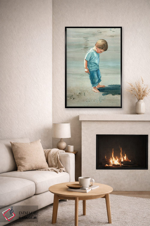 تابلو دکوراتیو من و سایه ام اثر جودیت استاین - D6B