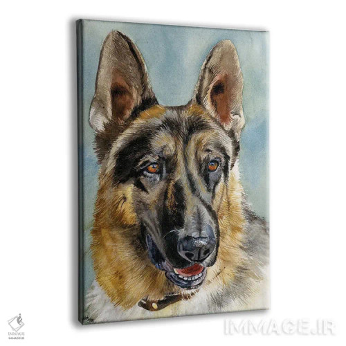 تابلو دکوراتیو هوش و قدرت جسمانی اثر جودیت استاین - نمای پرسپکتیو محصول