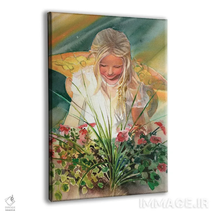 تابلو دکوراتیو سپیده دم نمایشگاه اثر جودیت استاین - نمای پرسپکتیو محصول