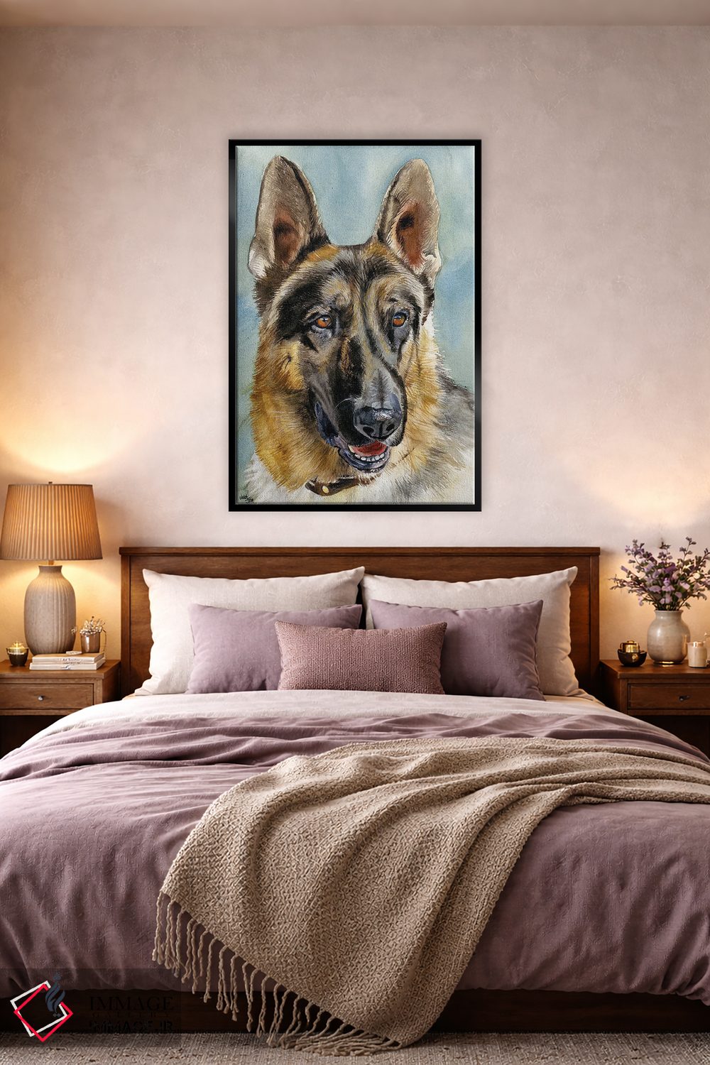 تابلو دکوراتیو هوش و قدرت جسمانی اثر جودیت استاین - D5B