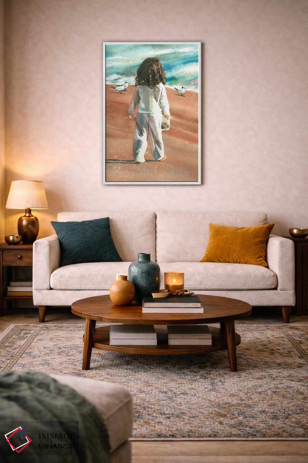 تابلو دکوراتیو برای احتیاط اثر جودیت استاین - D2W