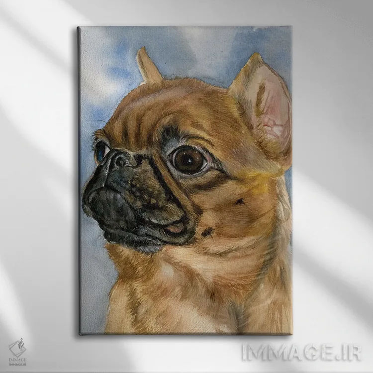 تابلو دکوراتیو همراه همیشه حاضر اثر جودیت استاین - نمای روبهرو روی دیوار