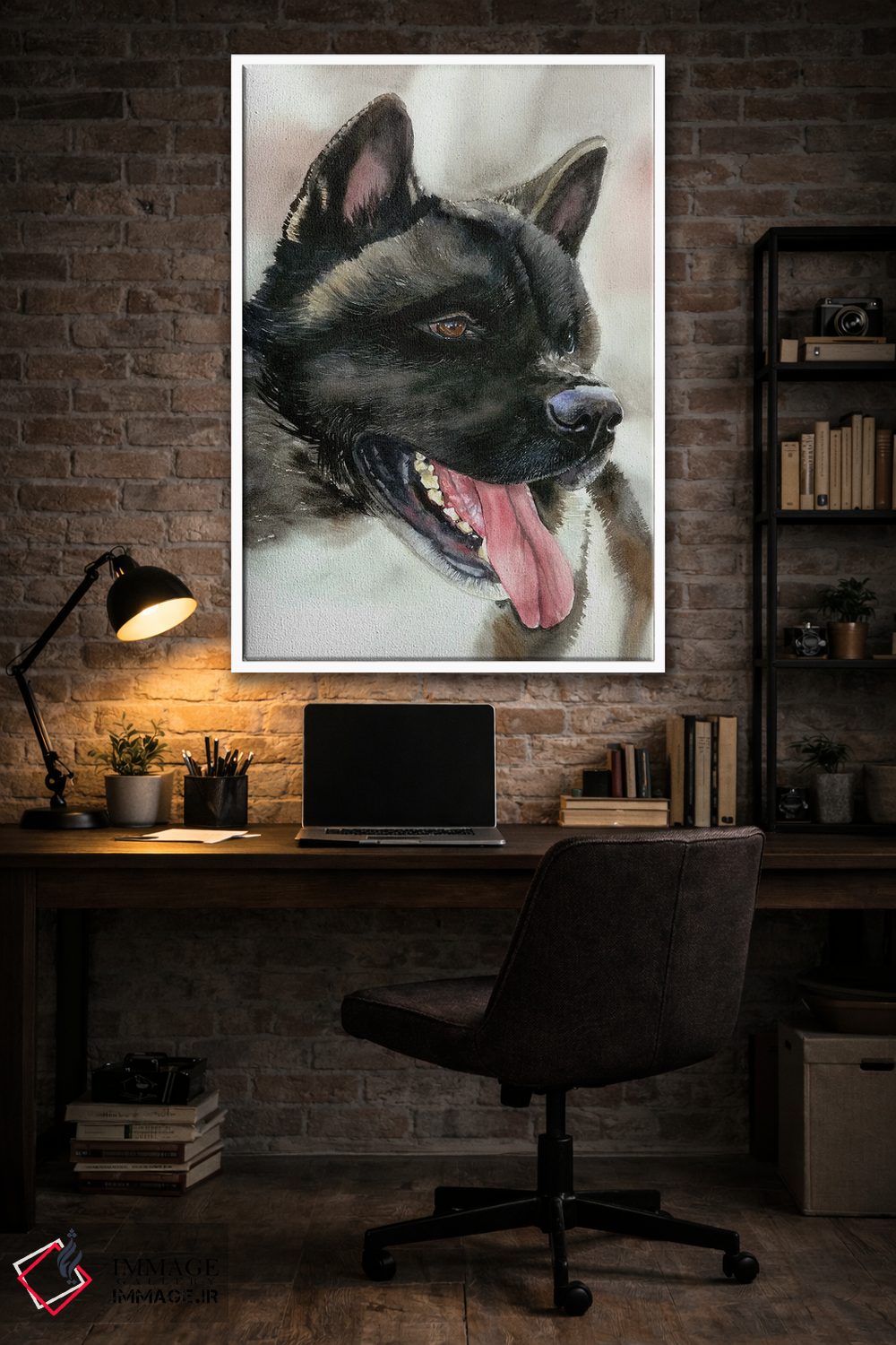 تابلو دکوراتیو آکیتا اینو اثر جودیت استاین - D4W