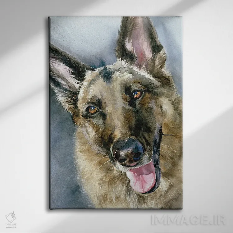 تابلو دکوراتیو برو برو اثر جودیت استاین - نمای روبهرو روی دیوار