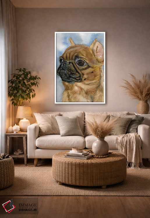 تابلو دکوراتیو همراه همیشه حاضر اثر جودیت استاین - D2W