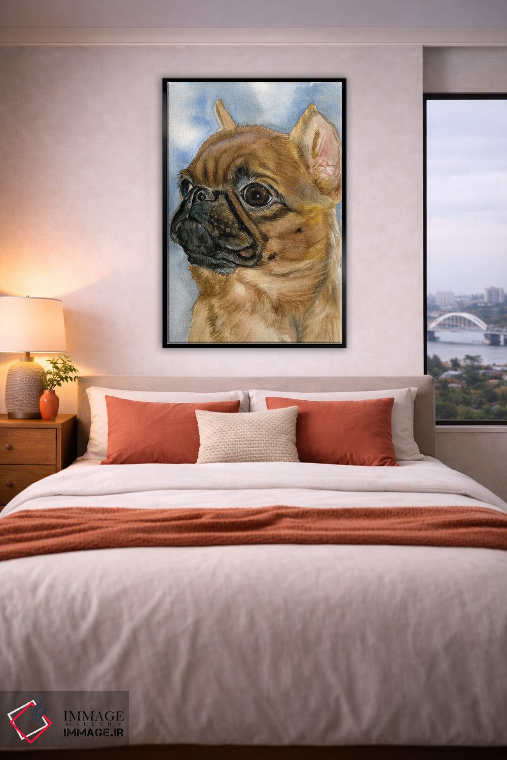 تابلو دکوراتیو همراه همیشه حاضر اثر جودیت استاین - D4B