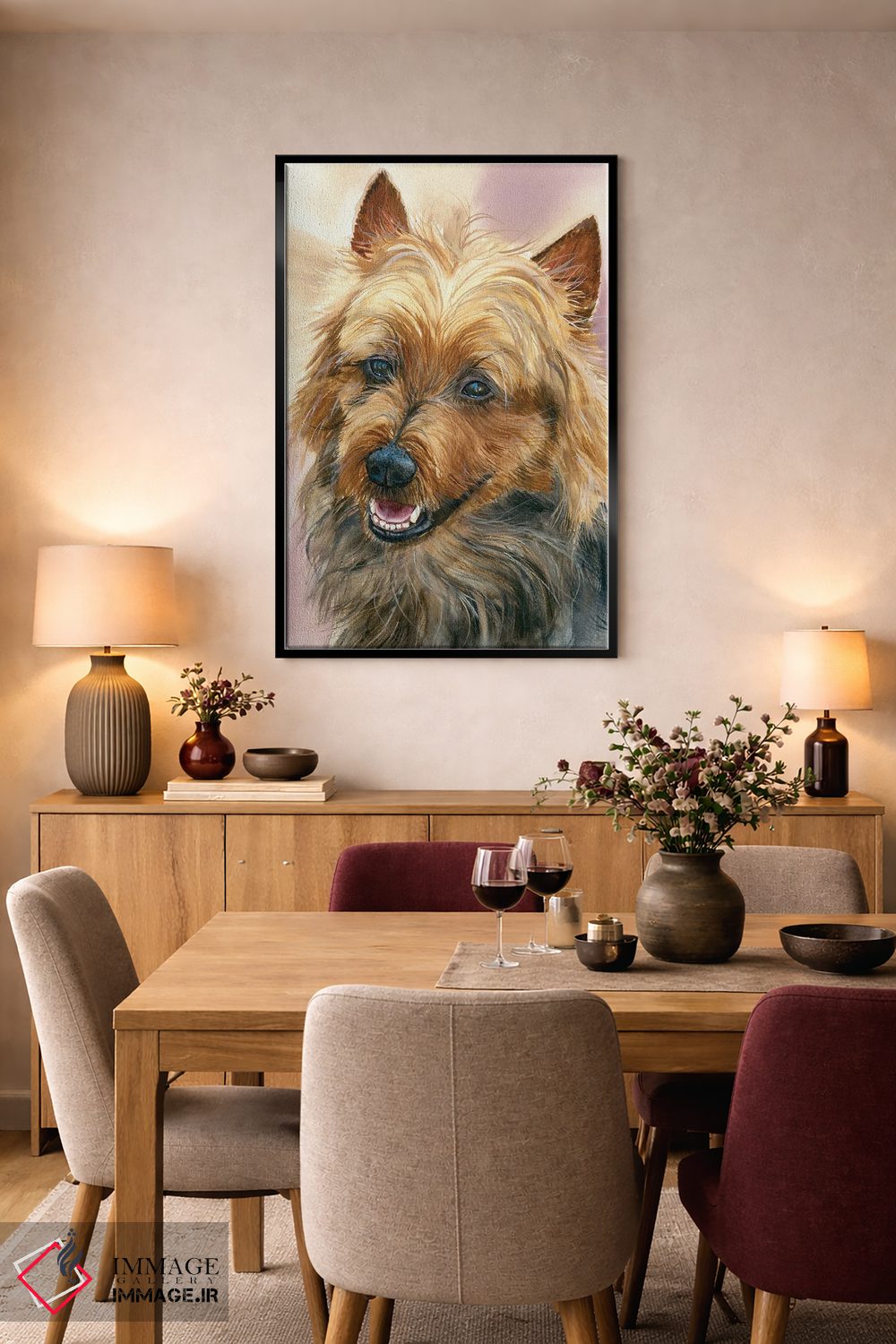 تابلو دکوراتیو استرالیا اثر جودیت استاین - D5B