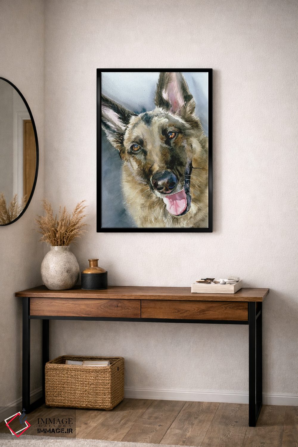 تابلو دکوراتیو برو برو اثر جودیت استاین - D5B