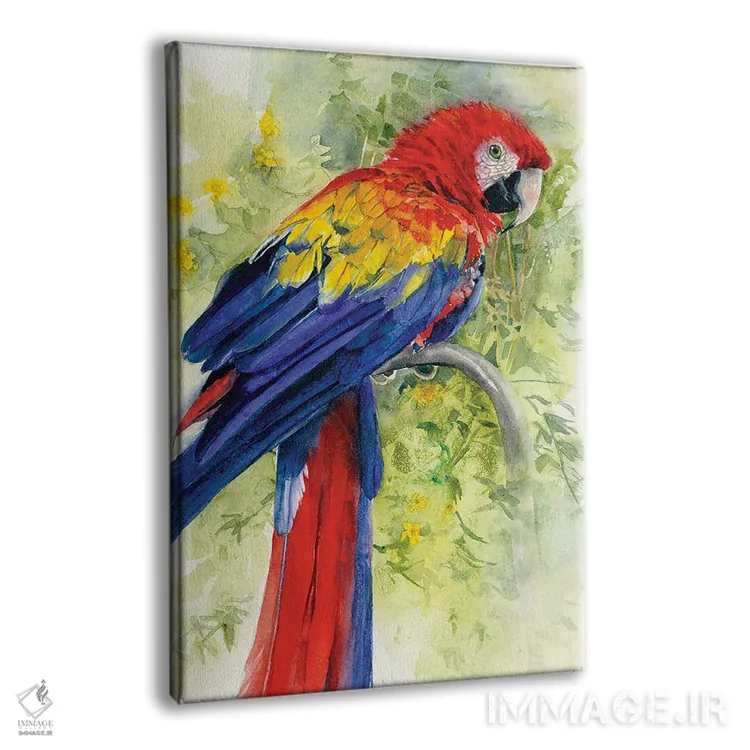 تابلو دکوراتیو ماکائوی سرخ اثر جودیت استاین - نمای پرسپکتیو محصول