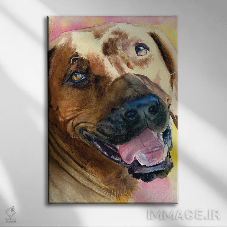 تابلو دکوراتیو ریجبک رودزیایی اثر جودیت استاین - نمای روبهرو روی دیوار