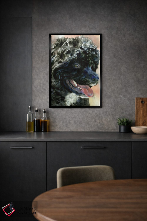 تابلو دکوراتیو یکی از اعضای تیم اثر جودیت استاین - D1B