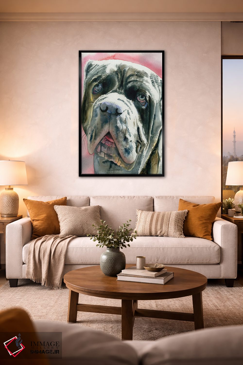 تابلو دکوراتیو نئو اثر جودیت استاین - D2B