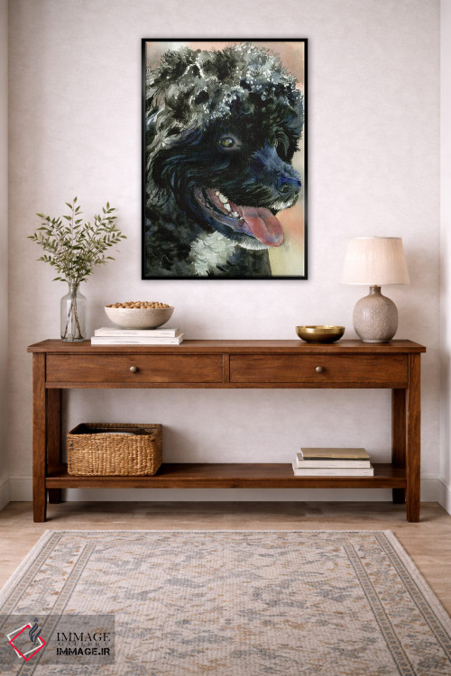 تابلو دکوراتیو یکی از اعضای تیم اثر جودیت استاین - D5B