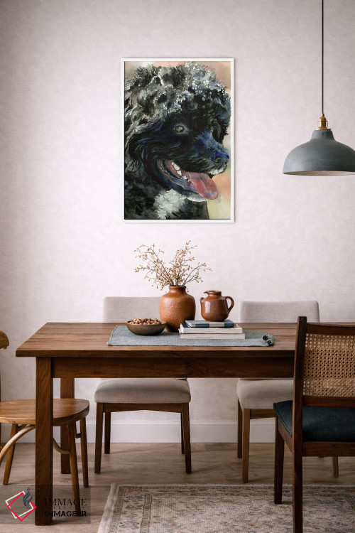 تابلو دکوراتیو یکی از اعضای تیم اثر جودیت استاین - D6W