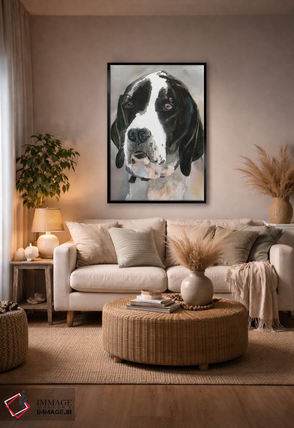 تابلو دکوراتیو دیدگاه اثر جودیت استاین - D4B