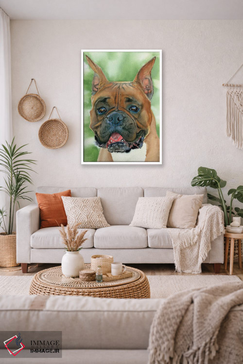 تابلو دکوراتیو یواش یواش پیش برو اثر جودیت استاین - D1W