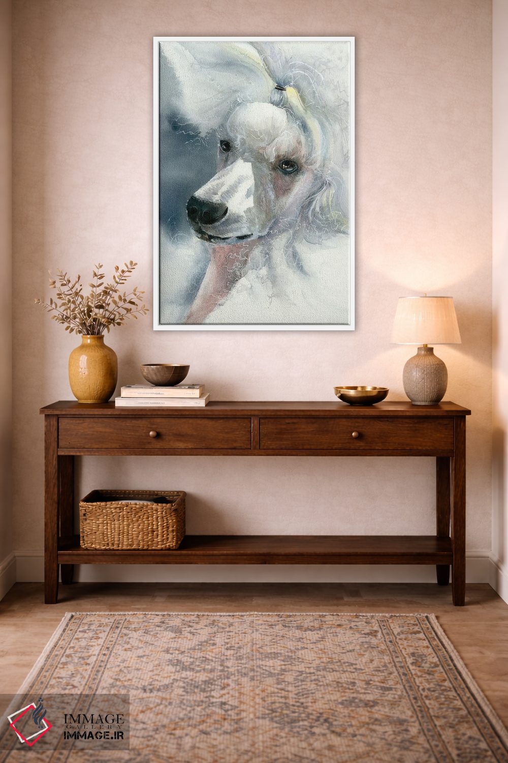 تابلو دکوراتیو بانوی شیک و باوقار اثر جودیت استاین - D1W