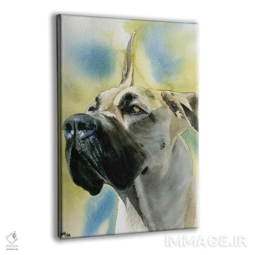 تابلو دکوراتیو دویچه داگه اثر جودیت استاین - نمای پرسپکتیو محصول