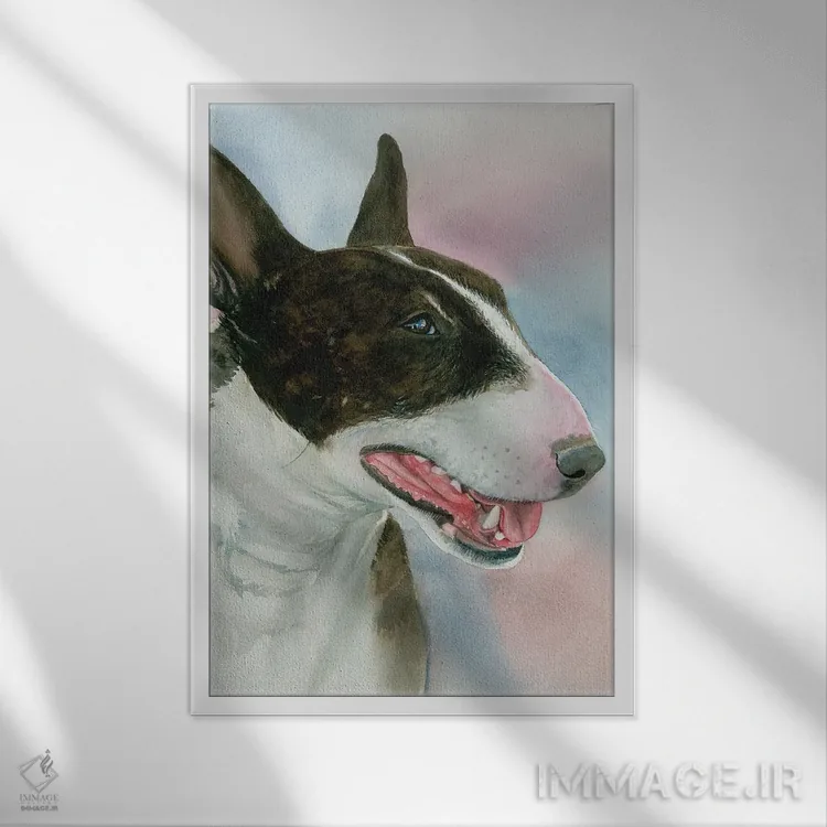 تابلو دکوراتیو اسپادز اثر جودیت استاین - نمای قابدار سفید