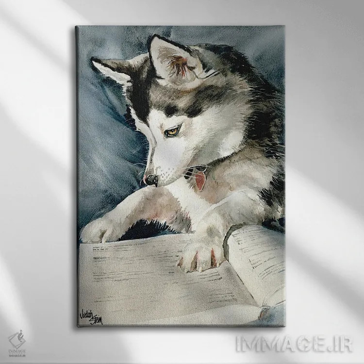 تابلو دکوراتیو گوش دار اثر جودیت استاین - نمای روبهرو روی دیوار