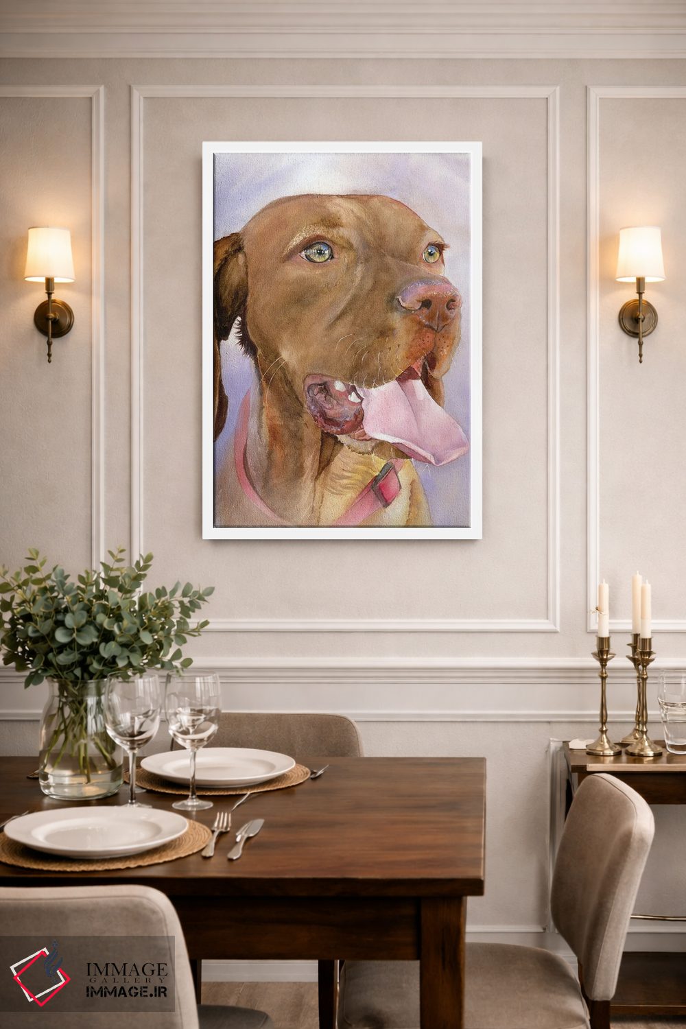 تابلو دکوراتیو نگاه ویزسلا اثر جودیت استاین - D1W