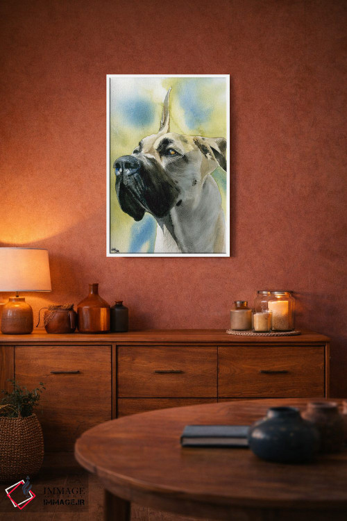 تابلو دکوراتیو دویچه داگه اثر جودیت استاین - D2W