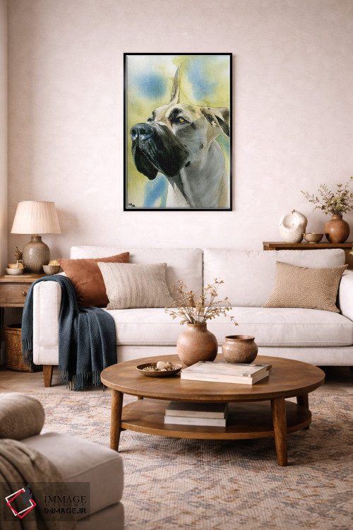 تابلو دکوراتیو دویچه داگه اثر جودیت استاین - D3B