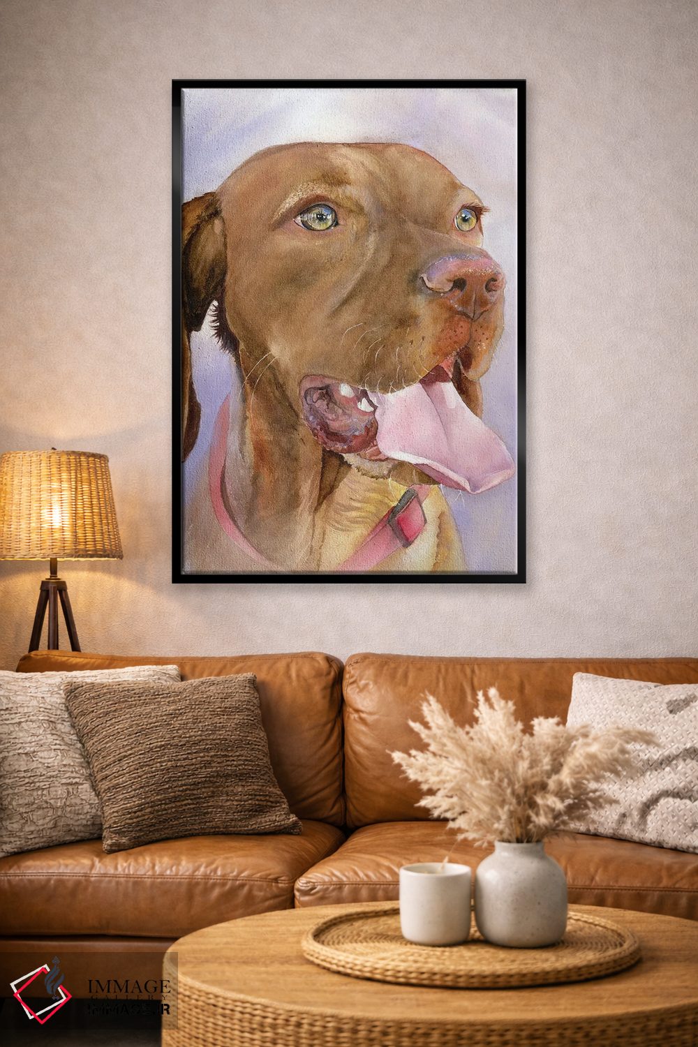 تابلو دکوراتیو نگاه ویزسلا اثر جودیت استاین - D4B