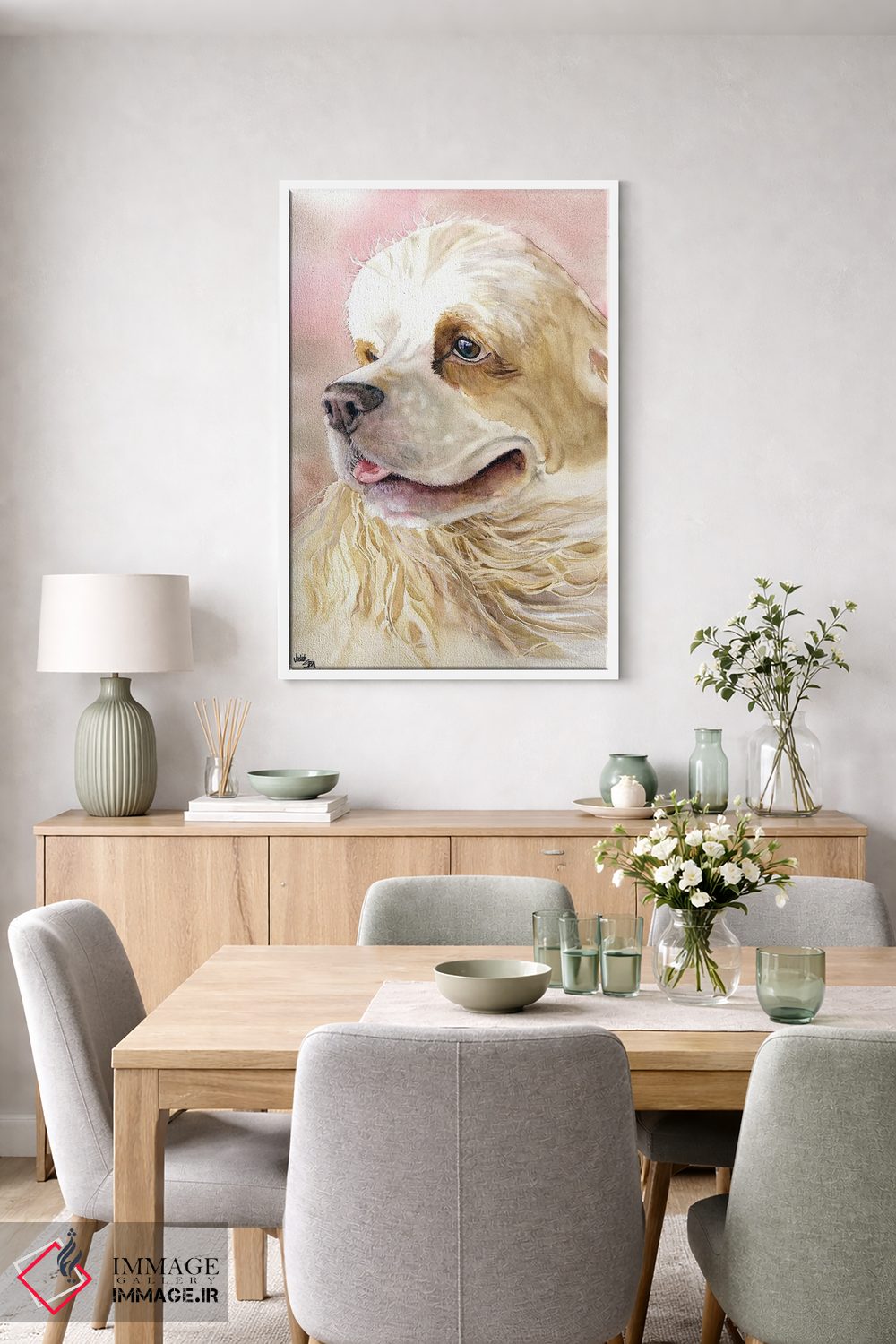 تابلو دکوراتیو خامه و شکر اثر جودیت استاین - D6W