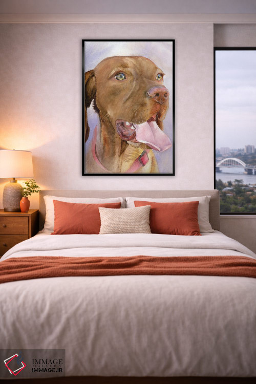 تابلو دکوراتیو نگاه ویزسلا اثر جودیت استاین - D6B