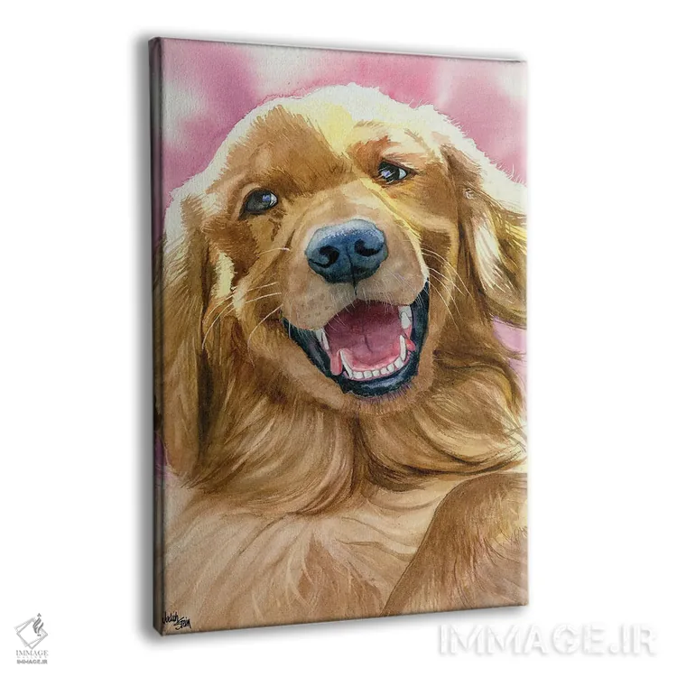 تابلو دکوراتیو لحظه طلایی اثر جودیت استاین - نمای پرسپکتیو محصول