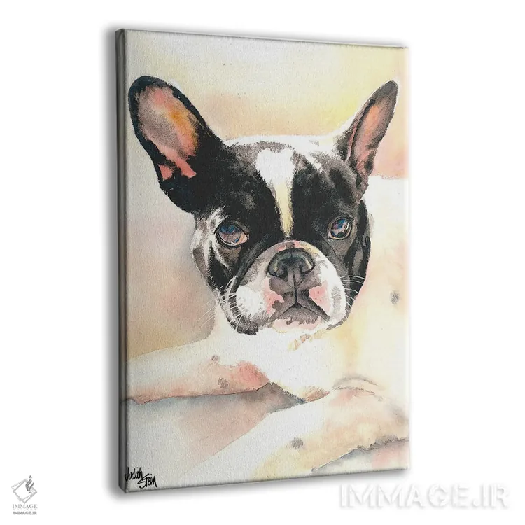 تابلو دکوراتیو فرنچی اثر جودیت استاین - نمای پرسپکتیو محصول