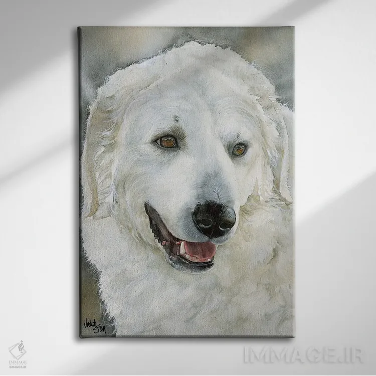 تابلو دکوراتیو محافظ بزرگ اثر جودیت استاین - نمای روبهرو روی دیوار