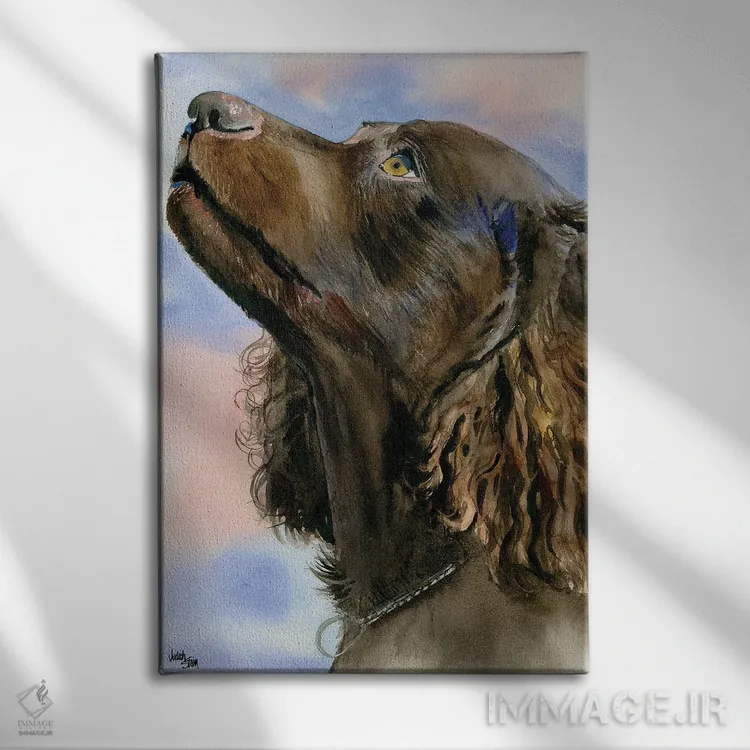 تابلو دکوراتیو من عاشق رمز و راز هستم اثر جودیت استاین - نمای روبهرو روی دیوار