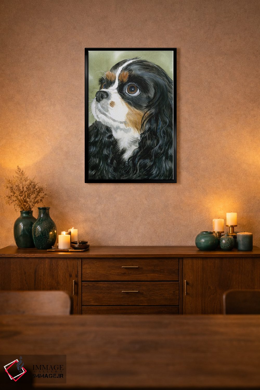 تابلو دکوراتیو شایسته پادشاه اثر جودیت استاین - D1B