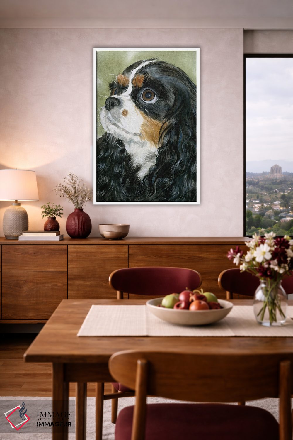 تابلو دکوراتیو شایسته پادشاه اثر جودیت استاین - D3W