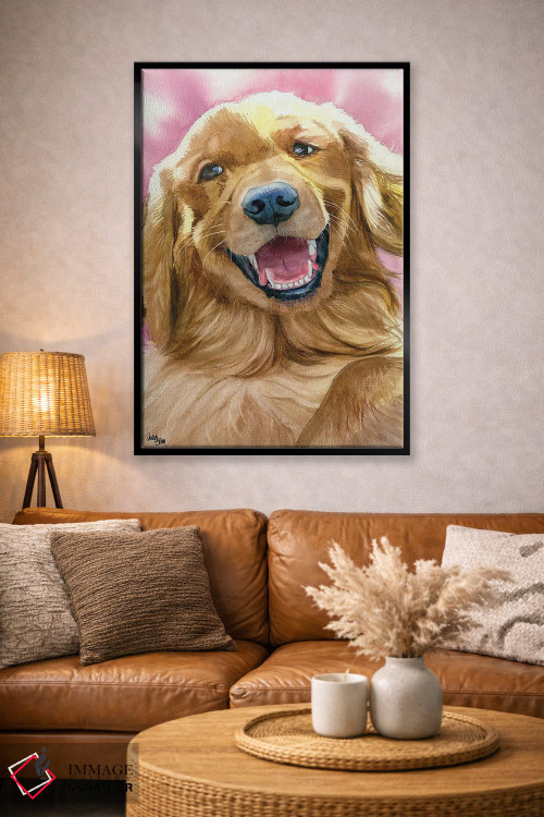 تابلو دکوراتیو لحظه طلایی اثر جودیت استاین - D3B