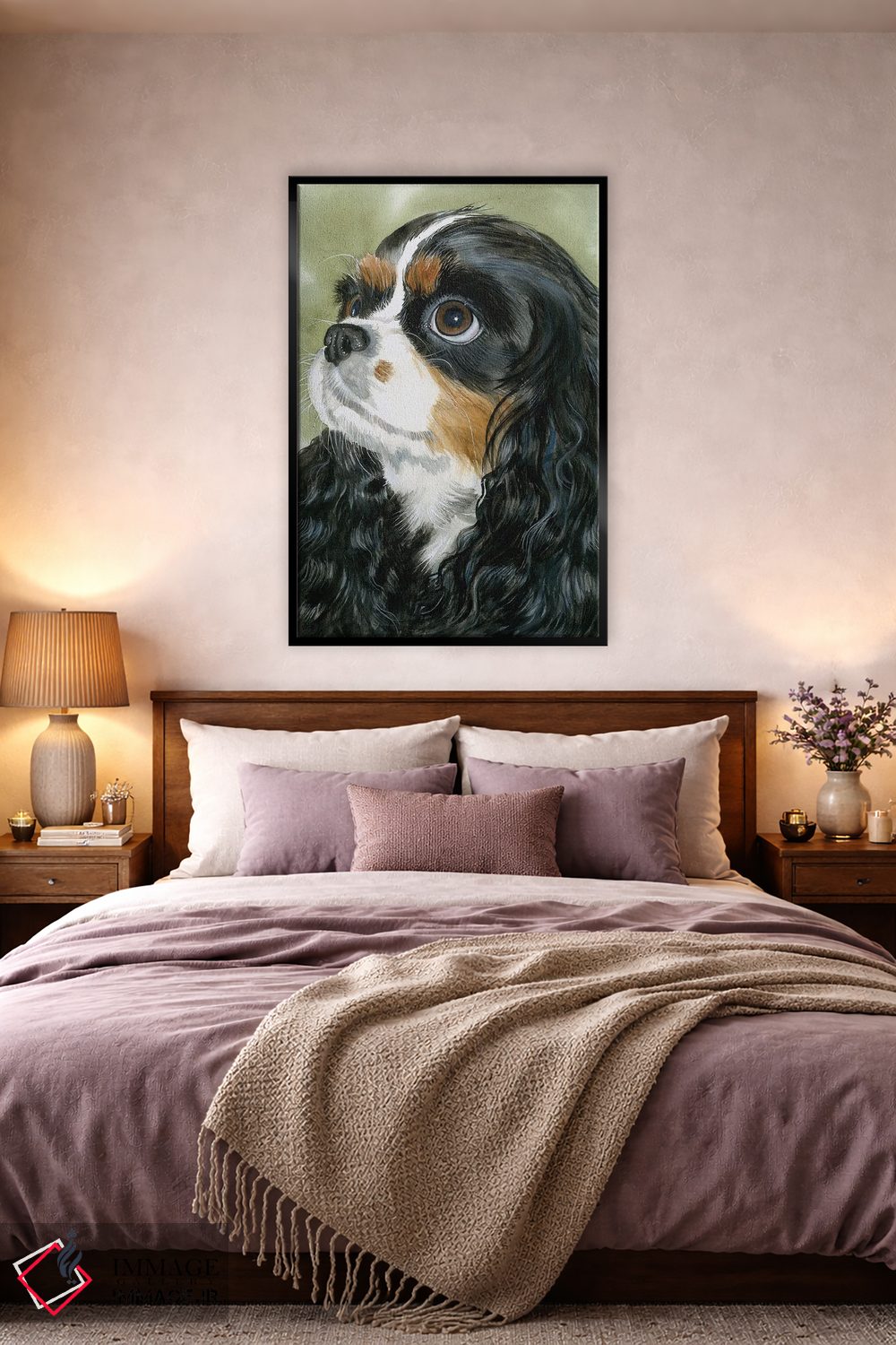 تابلو دکوراتیو شایسته پادشاه اثر جودیت استاین - D4B