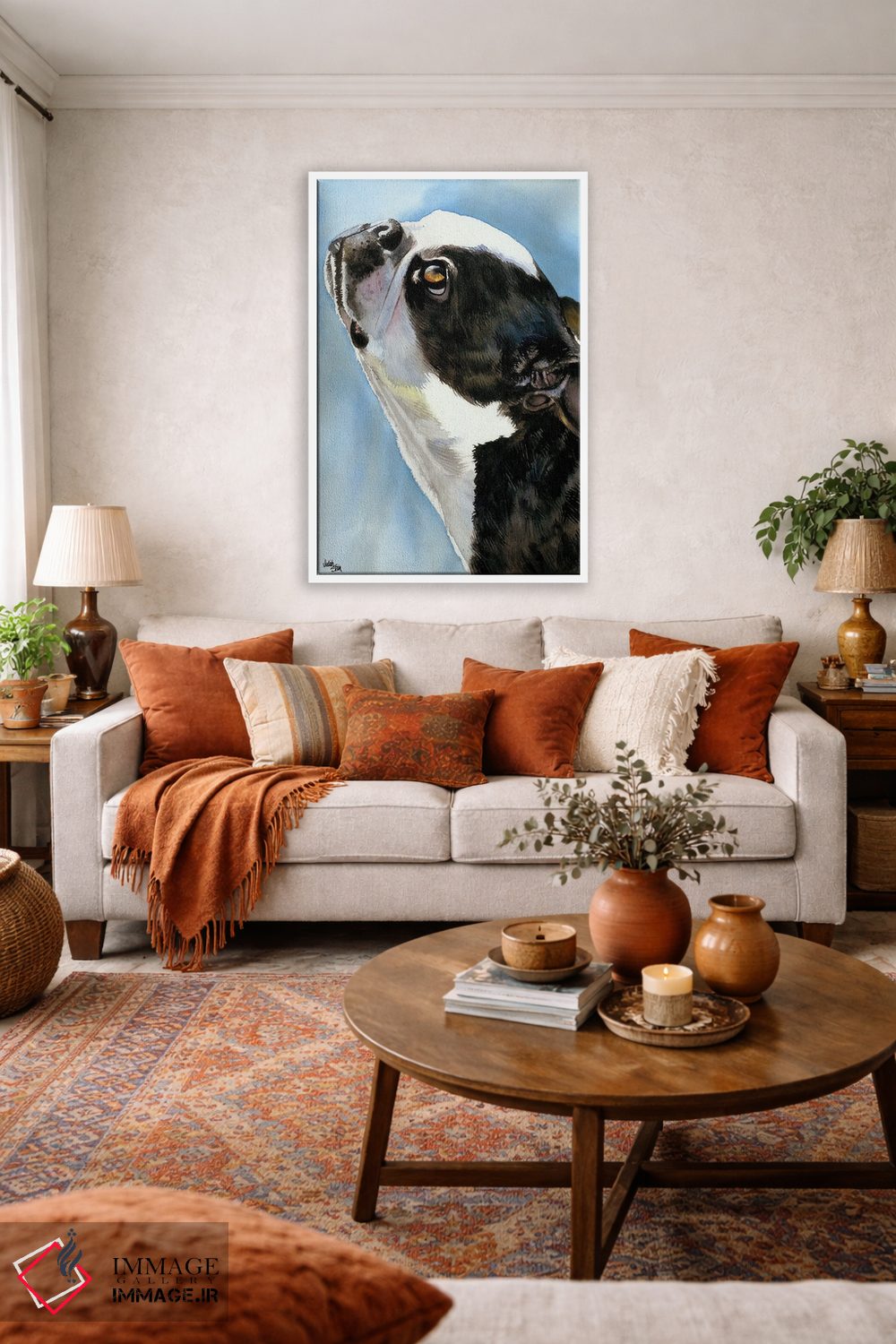 تابلو دکوراتیو یک نگاه به تو اثر جودیت استاین - D3W