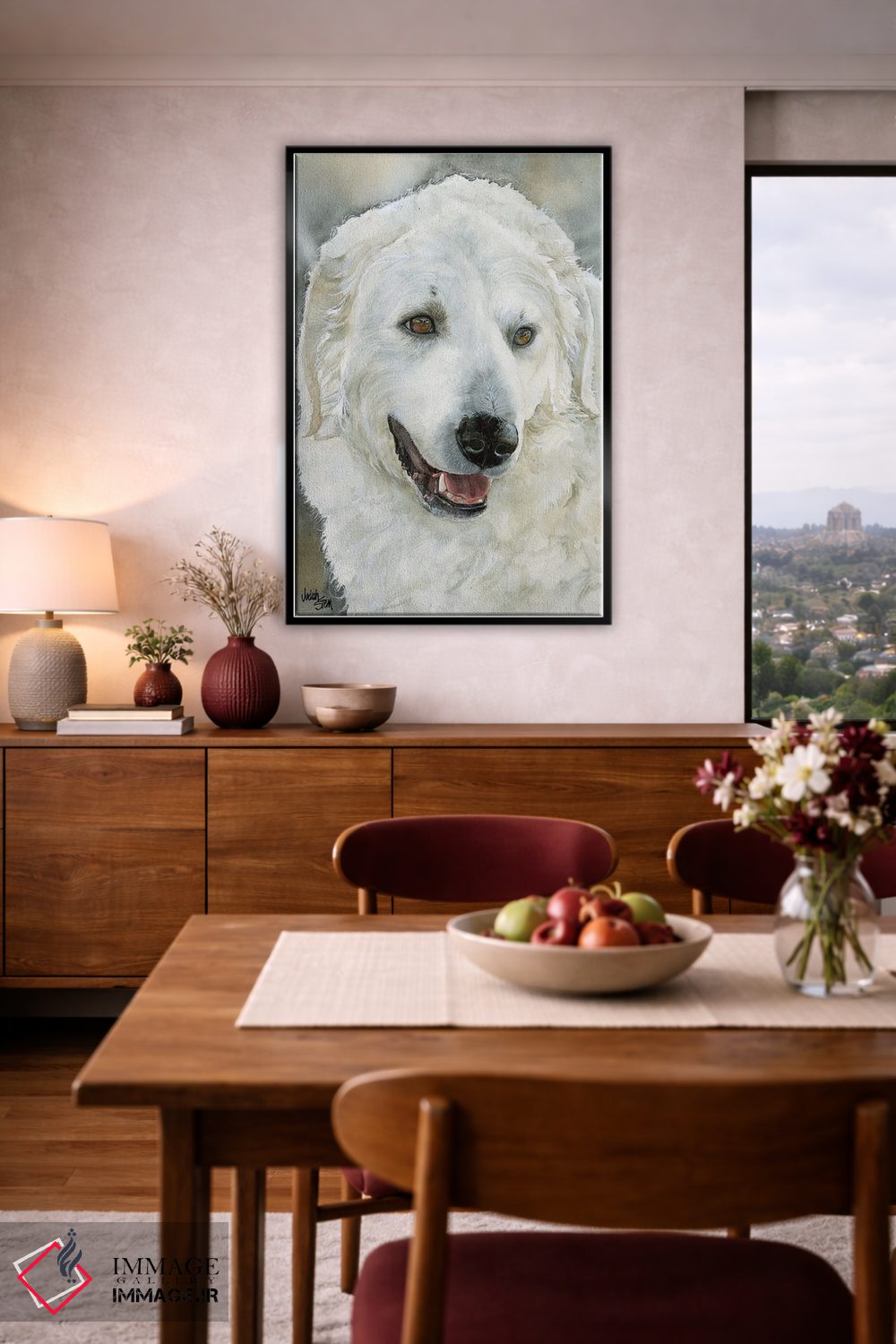 تابلو دکوراتیو محافظ بزرگ اثر جودیت استاین - D4B