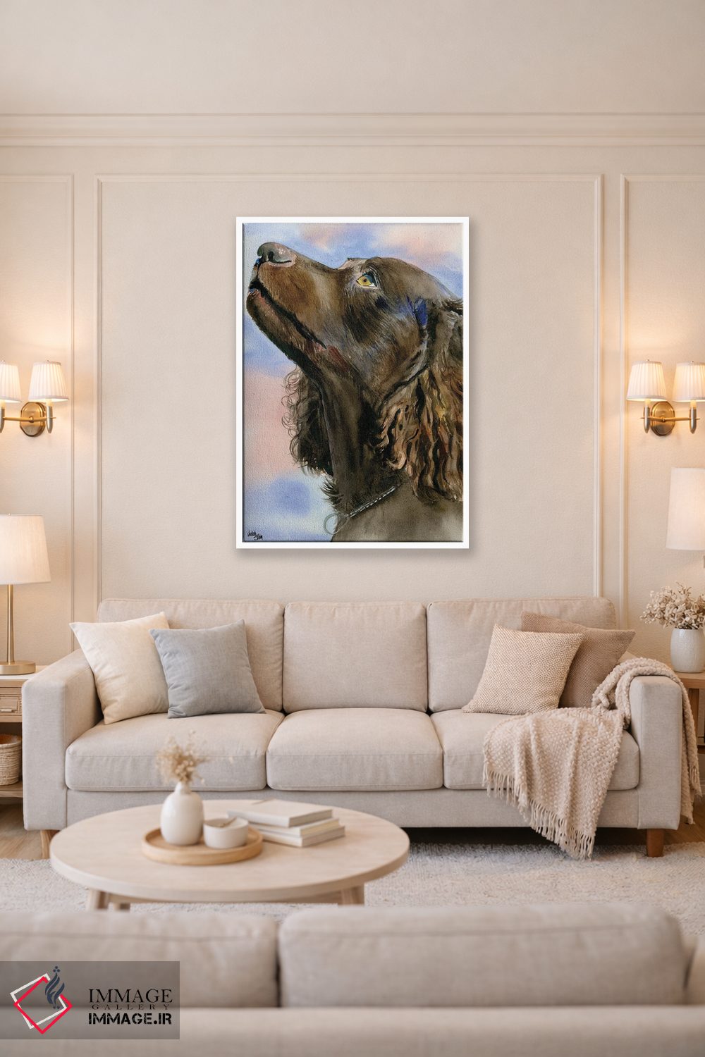 تابلو دکوراتیو من عاشق رمز و راز هستم اثر جودیت استاین - D2W