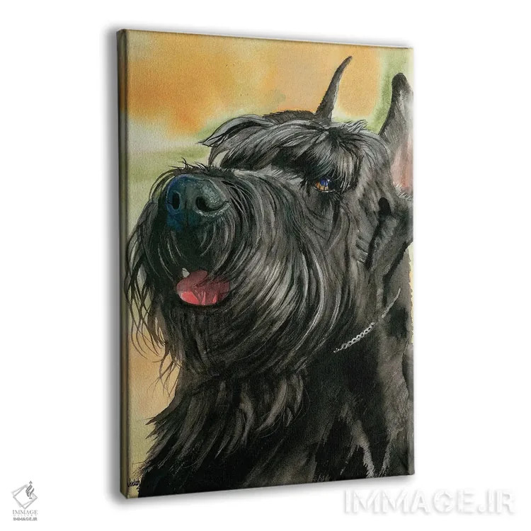 تابلو دکوراتیو غول مهربان اثر جودیت استاین - نمای پرسپکتیو محصول