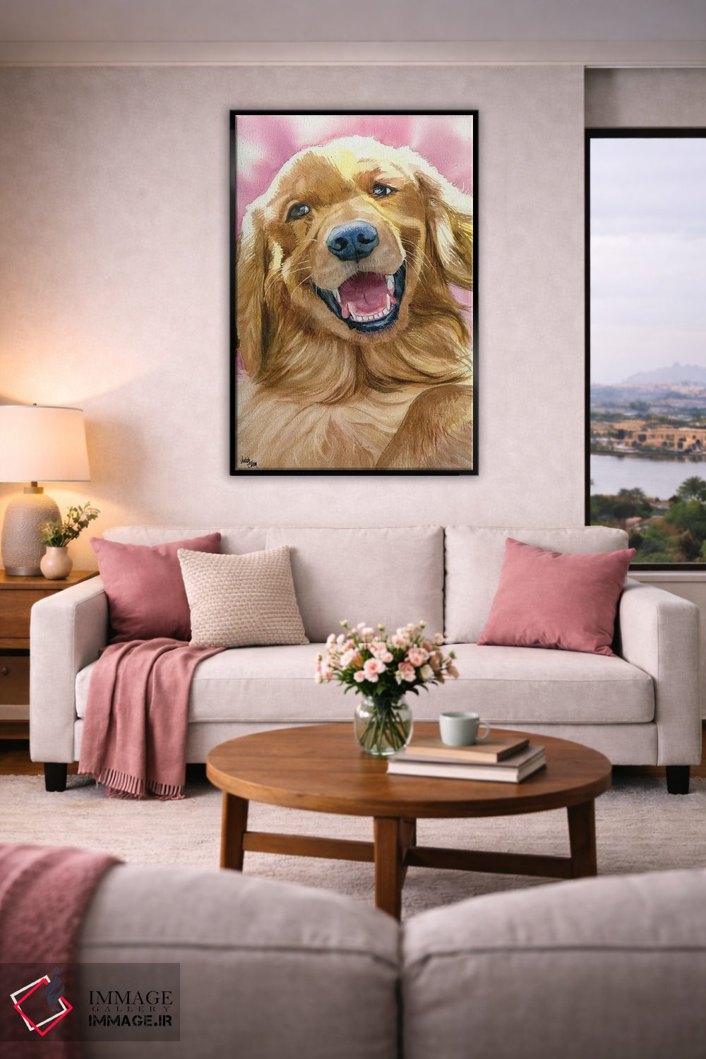 تابلو دکوراتیو لحظه طلایی اثر جودیت استاین - D4B